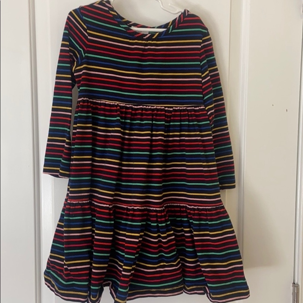 Hannah Andersson Long Sleeve Swing Dress Sz 110